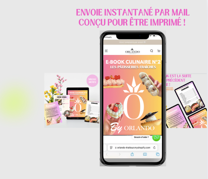 EBOOK CULINAIRE N°2: LES PÂTISSERIES FRAÎCHES (9 Recettes faciles à réaliser + photos inspirantes + conseils)Ce Ebook  est la suite de mon précédent ouvrage. Il vous permettra d&